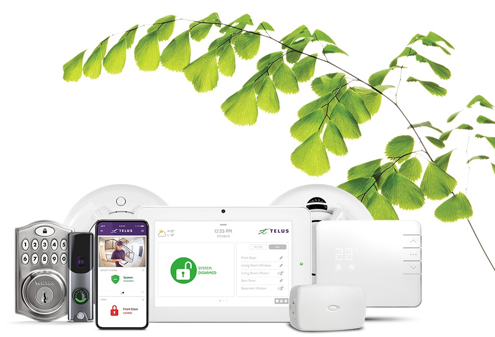 TELUS Home Security Systems Home Alarm Security Cameras